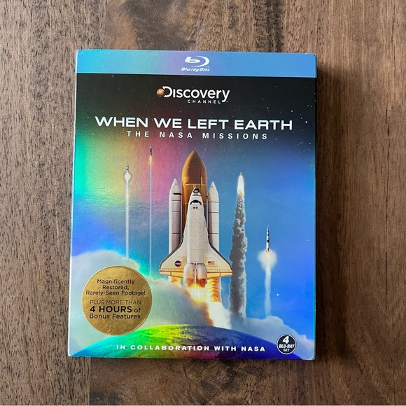 Discovery Channel When We Left Earth - The NASA Missions Collection Blu-Ray DVD - Picture 1 of 6